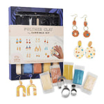 Polymer Clay Earring Making Kit, Jewelry Making Gift For Teens And Adults, Make 12 Earrings, Art Supplies For Teens 14-16 Girls