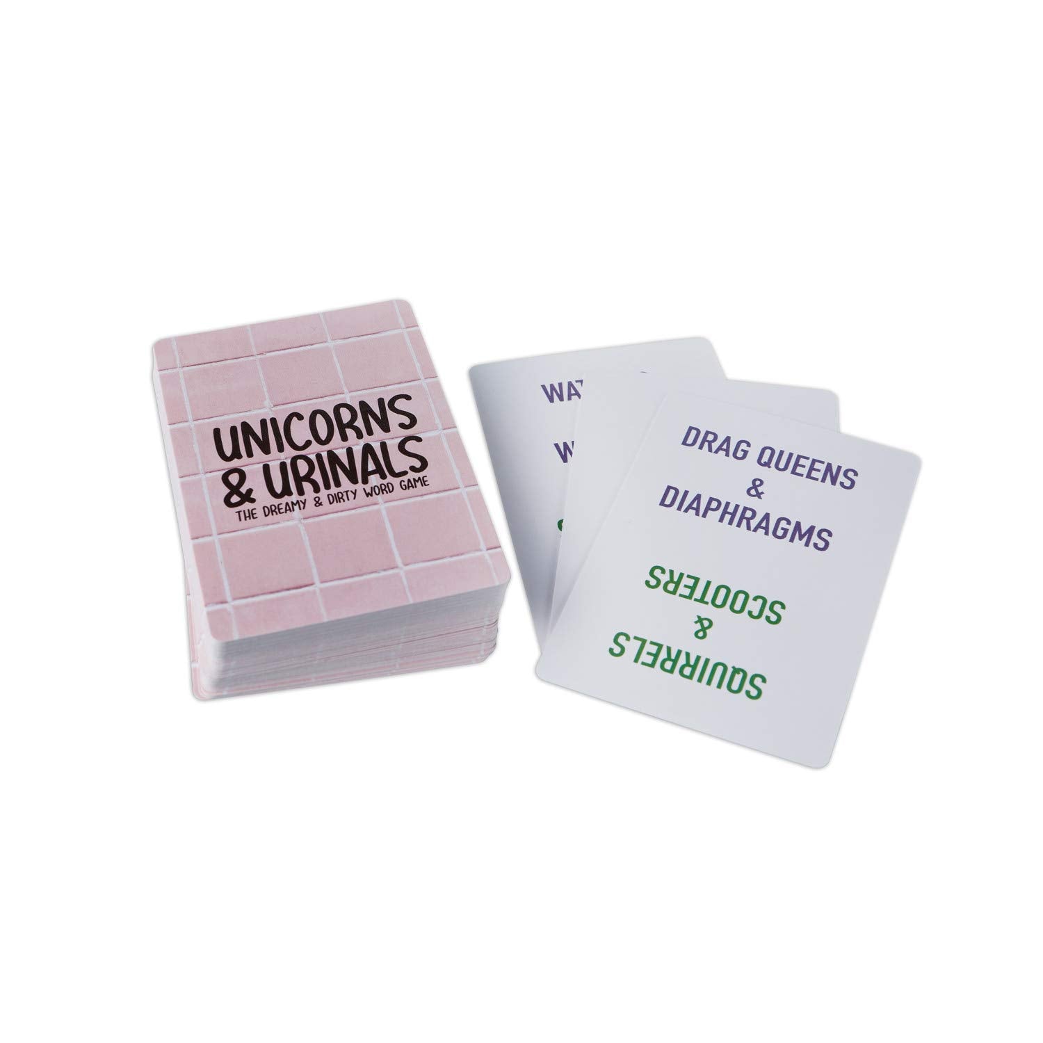 Adult Party Games: Unicorns & Urinals - Guess The Word Pair - Choose Your Own Level Of Nsfw - Adaptable For Work, College Parties, Bars & Game Nights
