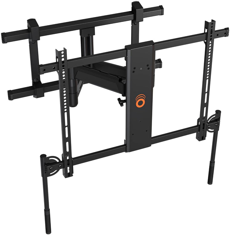 ECHOGEAR Touchless TV Mount for Big TVs Up to 90" - Has Handles to Adjust Your