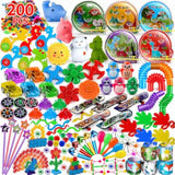 200Pcs Party Favor Kids Party Prizes For Classroom Rewards Bulk Kid Goodie Bag Stuffers Pinata Toys Fillers, Prize Box Toys For Kids 4-8 Carnival Prizes
