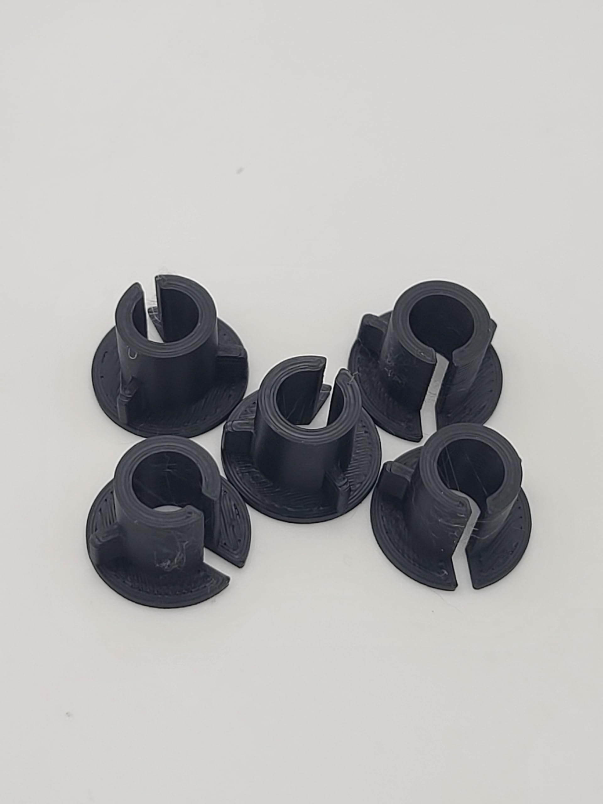 5Pk Universal Super-8 To 8Mm Film Reel Adapter Durable Reinforced Petg Reel Hub/Spindle Converter For Movie Projectors & Film Scanners (Super 8 Reel To Regular/Standard 8 Take-Up) (5)