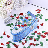 1.6 Ounce Christmas Confetti Glitter Xmas Tress Snowflake Metallic Sequins Table Scatter For For Christmas Party Decoration