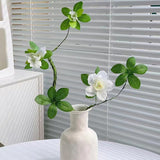 Artificial Plants Greenery Stems, Long Stems Azaleas False Flower,Plastic Plants Floral Artificial Plants Flowers For Diy Garden Home Decor Soft Shape