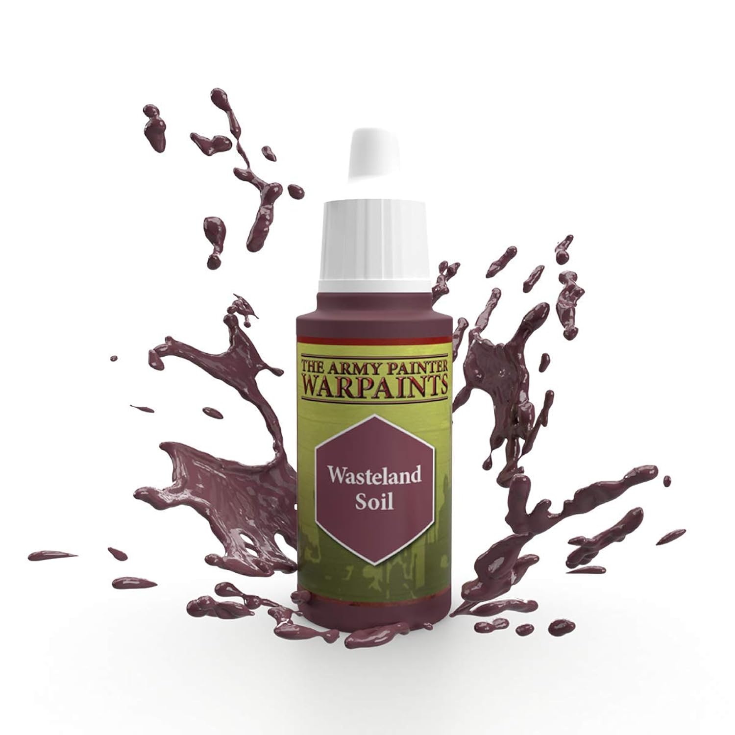 Wasteland Soil Warpaint - Acrylic Heavily Pigmented Water Based Paint For Tabletop Roleplaying, Boardgames, And Wargames Miniature Model Painting