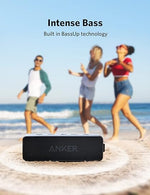 Soundcore 2 Portable Bluetooth Speaker, 12W, IPX7, 24-Hr Playtime, Waterproof