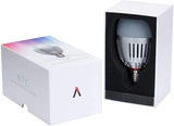 Aputure Accent B7C Smart LED Light Bulb 7W RGBWW Color Changing E26 2000K-10000K Battery Powered