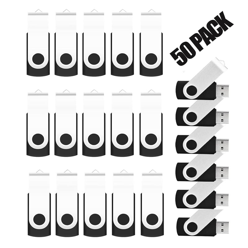 50Pack Bulk Flash Drives 8Gb Usb 2.0 Flash Drives Pack Thumb Drive Bulk Usb Dr