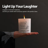 Sometimes Life Can Be Tough But Always Remember So Are You Inspirational Gift Sympathy Grief Gifts Friendship Recovery Scented Candle Home Office Jar Candles Sage Floral Lavender Scent 9.5 Oz