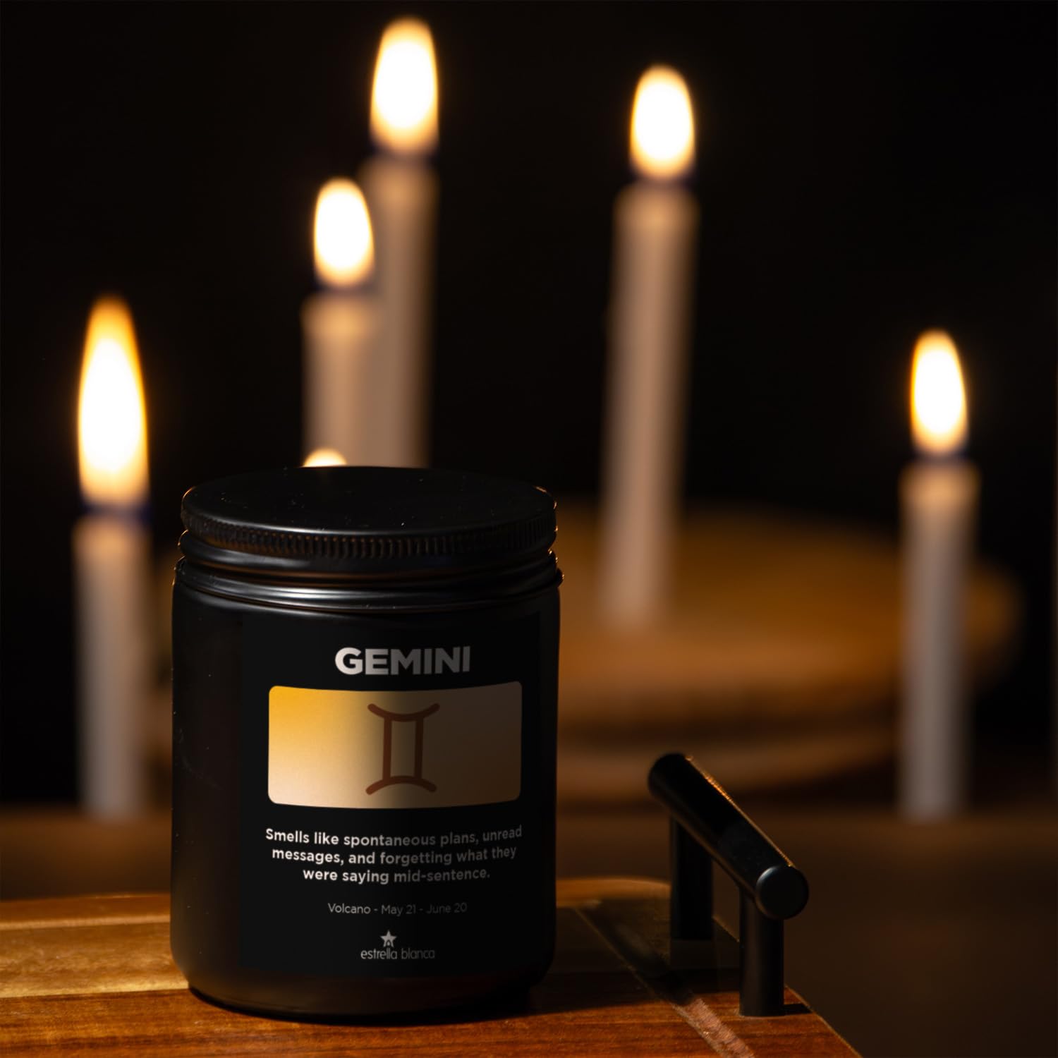 9Oz Gemini Gifts May June Birthday Astrology Gifts For Women, Candles For Women Scented Candle For Home, Soy Wax, For Zodiac Birthdate, Zodiac Candles