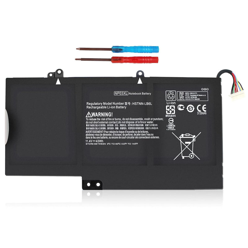 Np03Xl Battery,Hp Envy X360 Battery Replacement For 15-U110Dx 15-U483Cl 15-U01