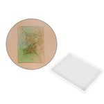 2Pcs 7X5 Inch Resin Tray Molds, Rectangle Silicone Molds, Flat Concrete Molds Epoxy Silicone Board Molds For Resin Epoxy Diy