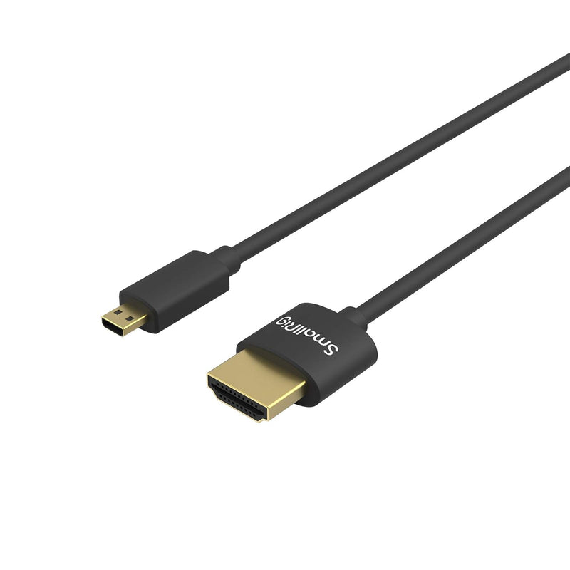 SMALLRIG D to A Cable Ultra Thin Cable 55cm/1.8Ft, Super Flexible Slim High Sp