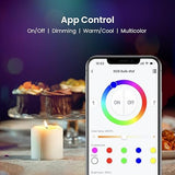 FastCon Smart Bulbs Lighting Kit with Remote Control Wireless Mesh Color Changing LED Bulbs