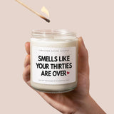 Funny 40Th Birthday Gifts For Women, Men, 9Oz Lavender Scented Soy Wax Candle, 1986, 40Th Birthday Decorations For Women, Men, 40 Year Old Gifts For Wife, Husband, Sister, Daughter, Her, Him