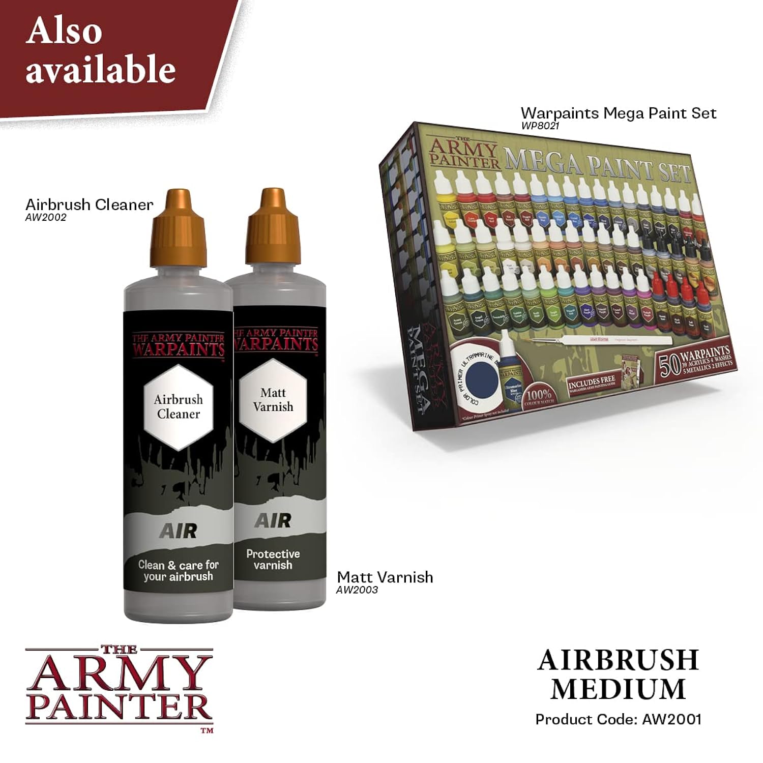 Airbrush Medium, 100Ml Dropper Bottle Acrylic Paint Thinner, Flow Improver, For Airbrushing And Painting Wargaming Miniatures, Perfect For Tabletop Boardgames
