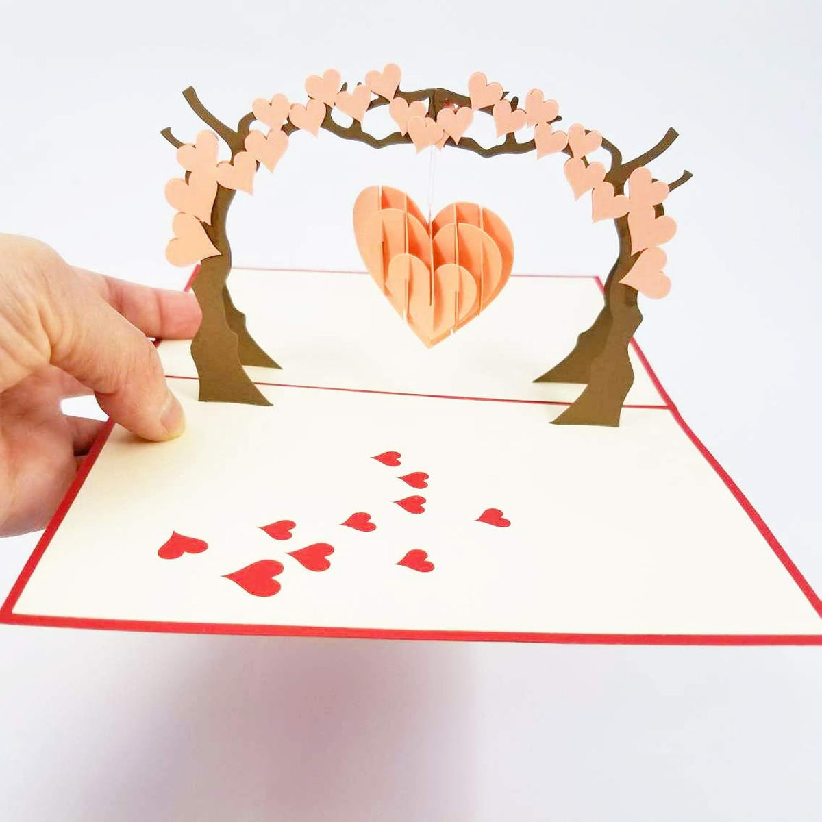 Heart Tree 3D Valentine'S Day Card - Birthday Card, Anniversary Card, Mother'S Day Card, Father'S Day, Love Greeting Card (Heart Tree 3D Valentine'S Day Card)