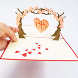 Heart Tree 3D Valentine'S Day Card - Birthday Card, Anniversary Card, Mother'S Day Card, Father'S Day, Love Greeting Card (Heart Tree 3D Valentine'S Day Card)
