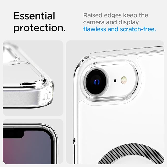 Clear Carbon Fiber iPhone 17e and iPhone 16e Case