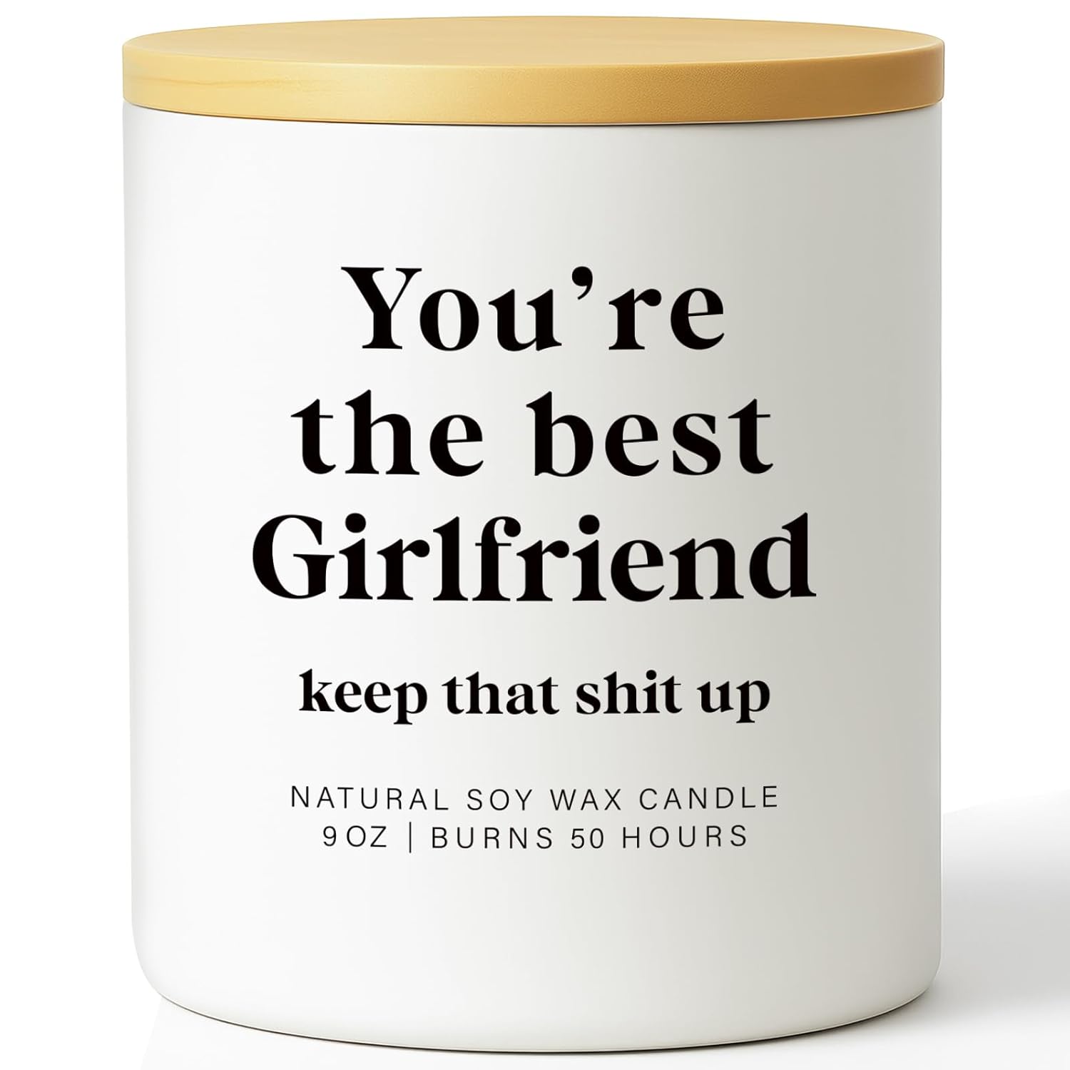 Gifts For Girlfriend Valentine’S Day Candle -You’Re The Best Girlfriend Romantic Gift For Girlfriend From Boyfriend, Playful Gift For Couples & Anniversary Birthday Best Girlfriend Valentine Candle
