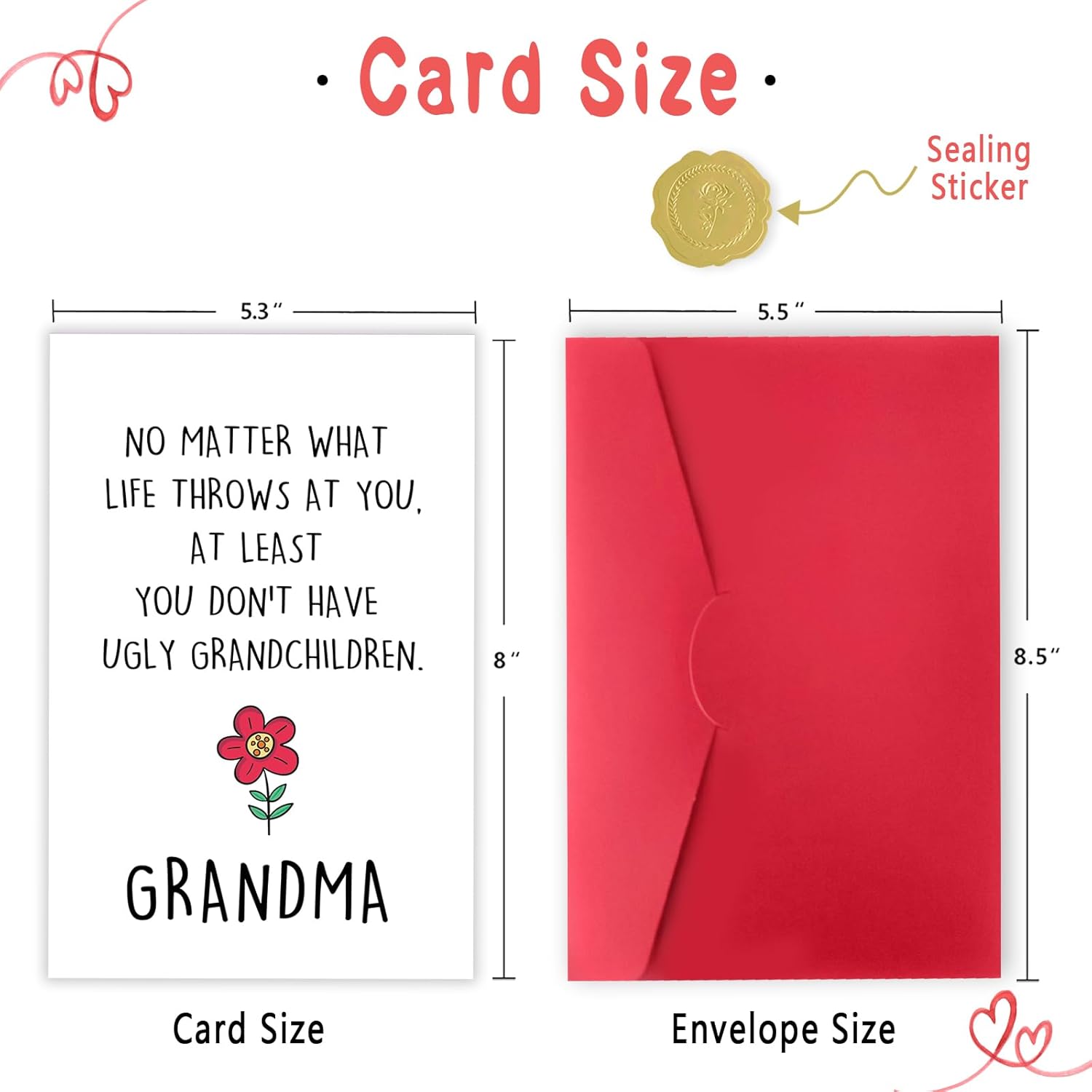 Mother’S Day Gifts For Grandma, Mothers Day Cards For Grandmother From Grandchildren, Gifts For Grandma, Nana Mothers Day Card