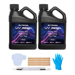 500G Uv Resin, Uv Resin Clear - Fast Curing, Crystal Clear, Odourless, Low Viscosity & Hard Type, Uv Resin Kit For Diy Jewelry Making, Casting, And Coating Crafts