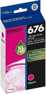 676XL Magenta Ink, High Capacity for WorkForce Pro WP-4010/4520 Printers