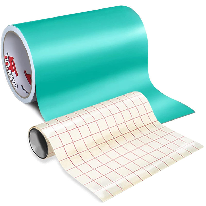 631 Matte Mint Adhesive Craft Vinyl For Cameo, Cricut & Silhouette Inc