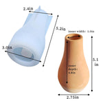 Concrete Vase Mold - Silicone Resin & Epoxy Casting Mold - Diy Art Craft & Decor