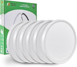 6 Pack 12 Inch LED Ceiling Lights 2520LM 3CCT Flush Mount Fixtures