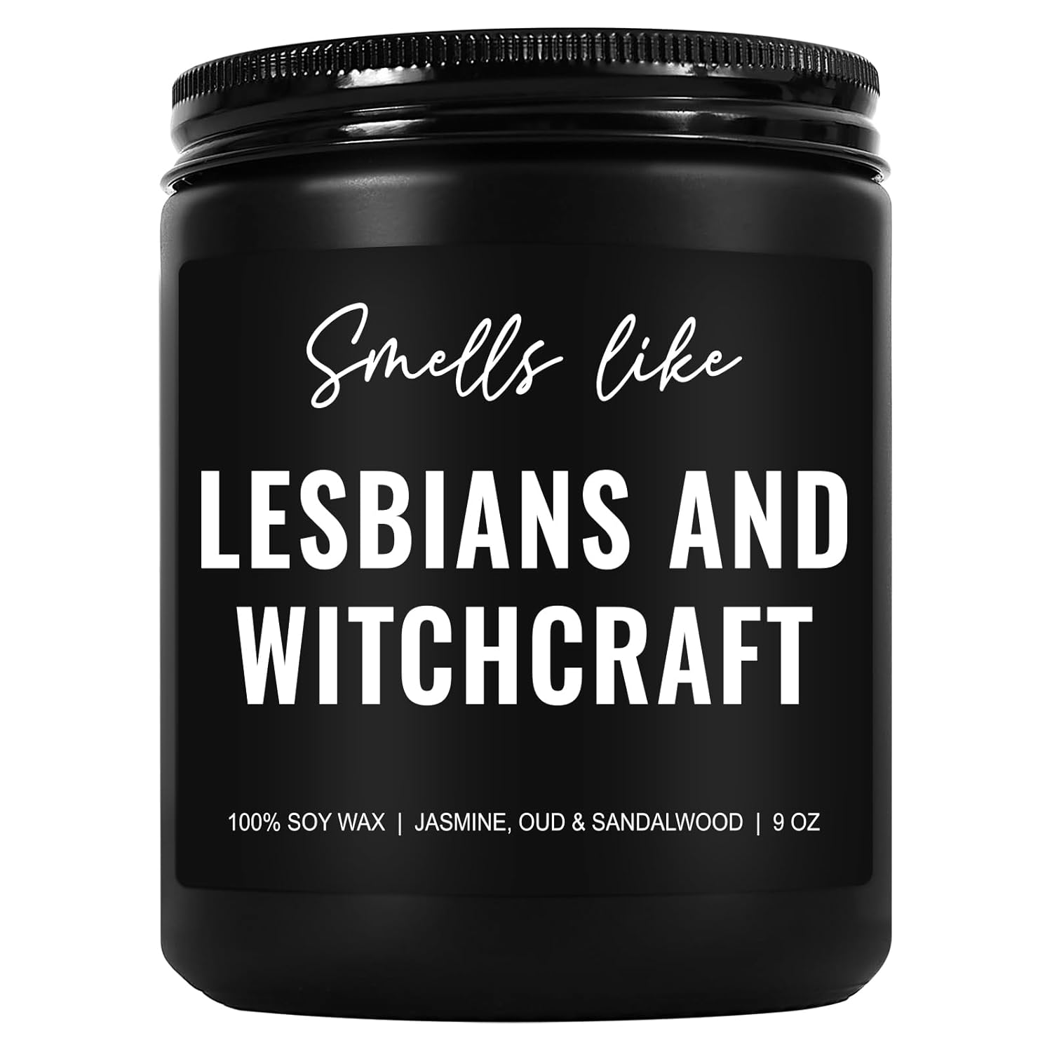Funny Lesbians & Witchcraft Candle, Lesbian Gifts, Stuff & Decor, Lesbian Christmas, Stocking Stuffers, Lgbtq Wedding Gifts For Lesbian Couple, Girlfriend, Wife, Gay Women, Her, Friend, Mom