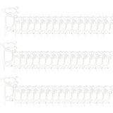 100Pcs Christmas Light Clips, All-Purpose Holiday Light Clips Outdoor Hang Gutter Hooks For C7, C9 Outdoor Christmas Decoration String Lights