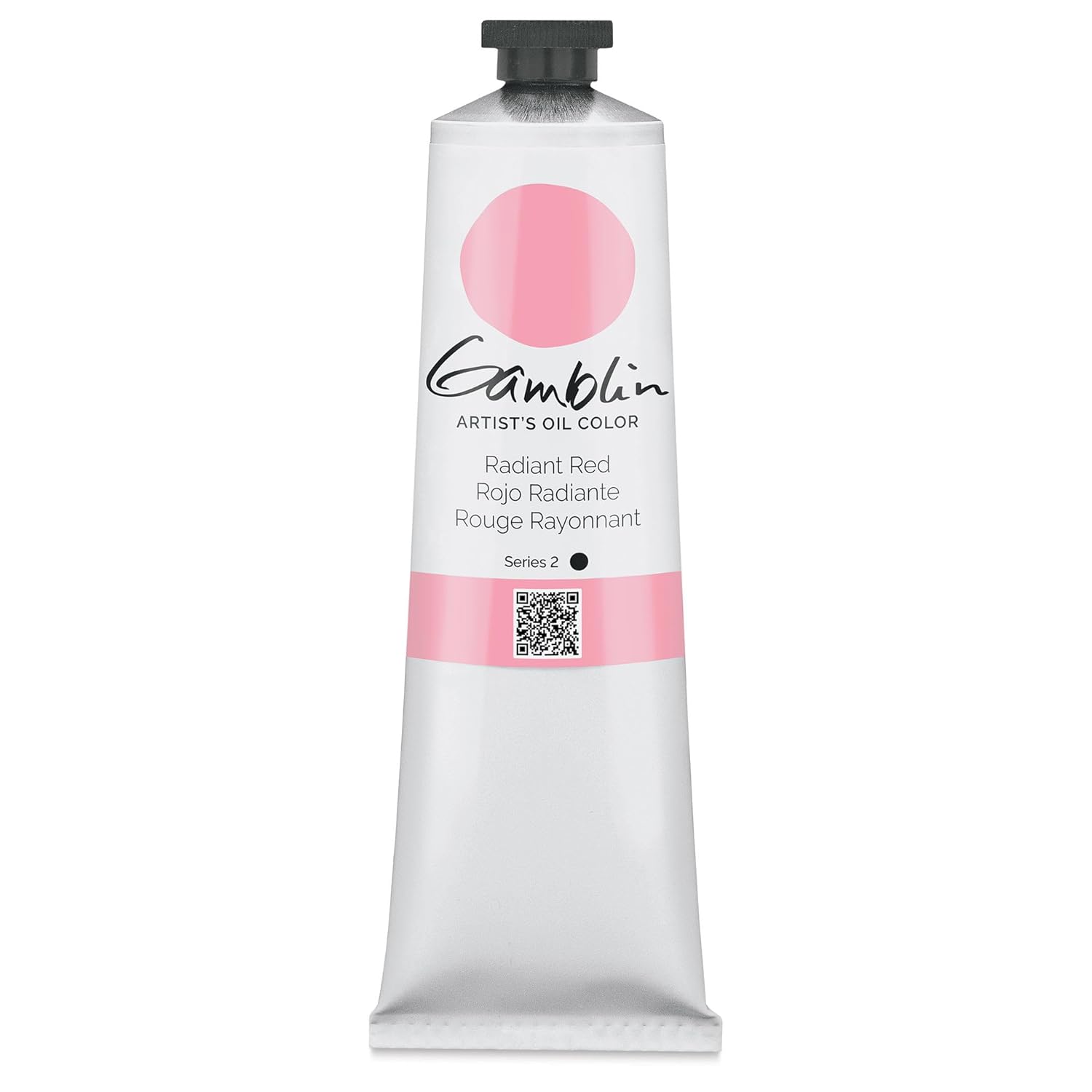 Gamblin Artist Oil Color - Radiant Red - 150 ml Tube