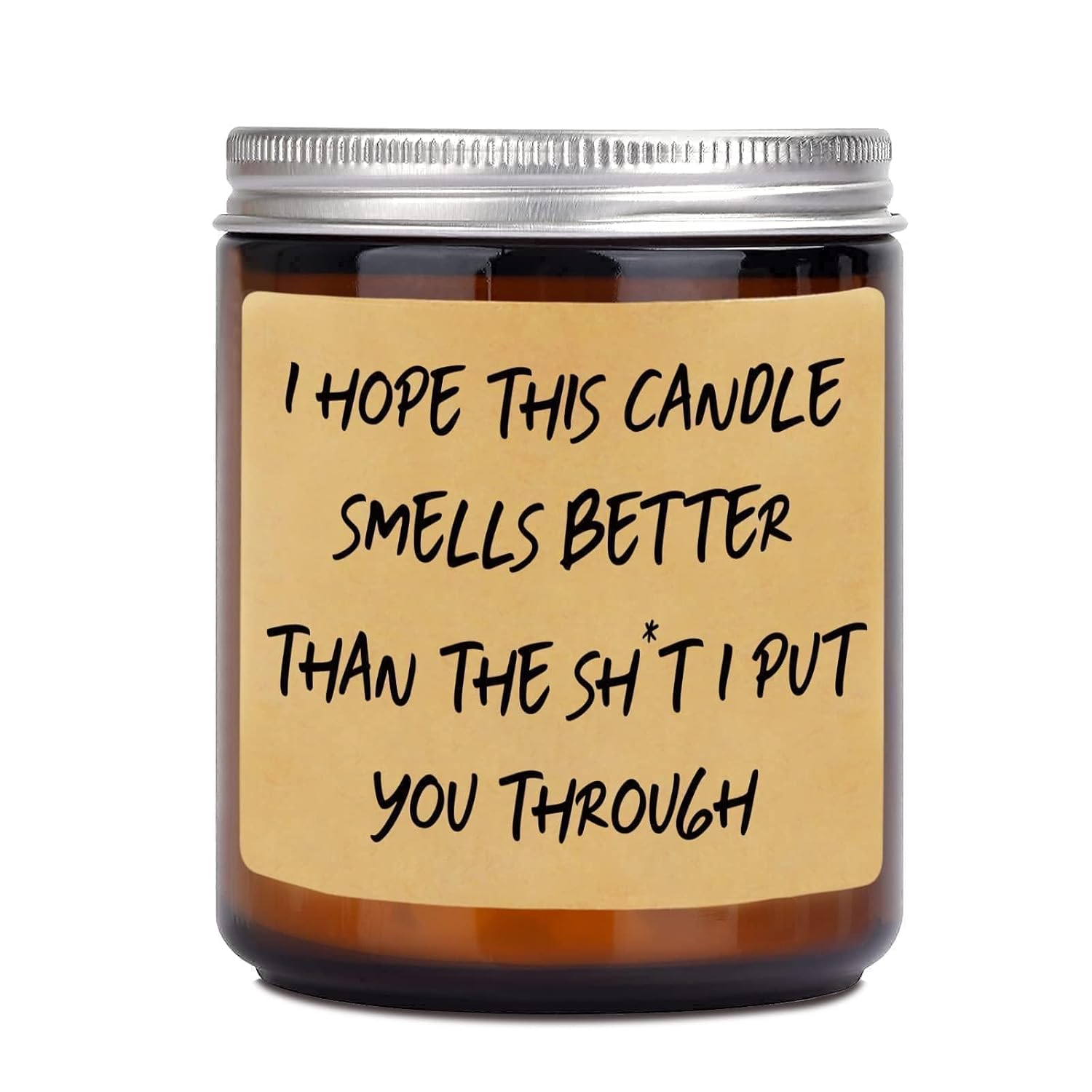 Valentine'S Day I'M Sorry, I Love You Gifts For Mom Her, Him - Lavender Scented Candle Present For Mom, Wife, Girlfriend - Apology Gifts For Women, Men, Dad, Husband, Boyfriend
