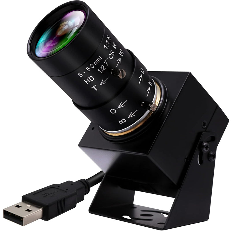 Ifwaetr Usb Camera 4K Webcam With 5-50Mm 10X Optical Zoom Lens 2160P Opencv Ca