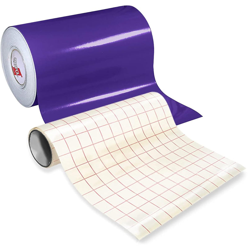 651 Gloss Purple Adhesive Craft Vinyl For Cameo, Cricut & Silhouette I