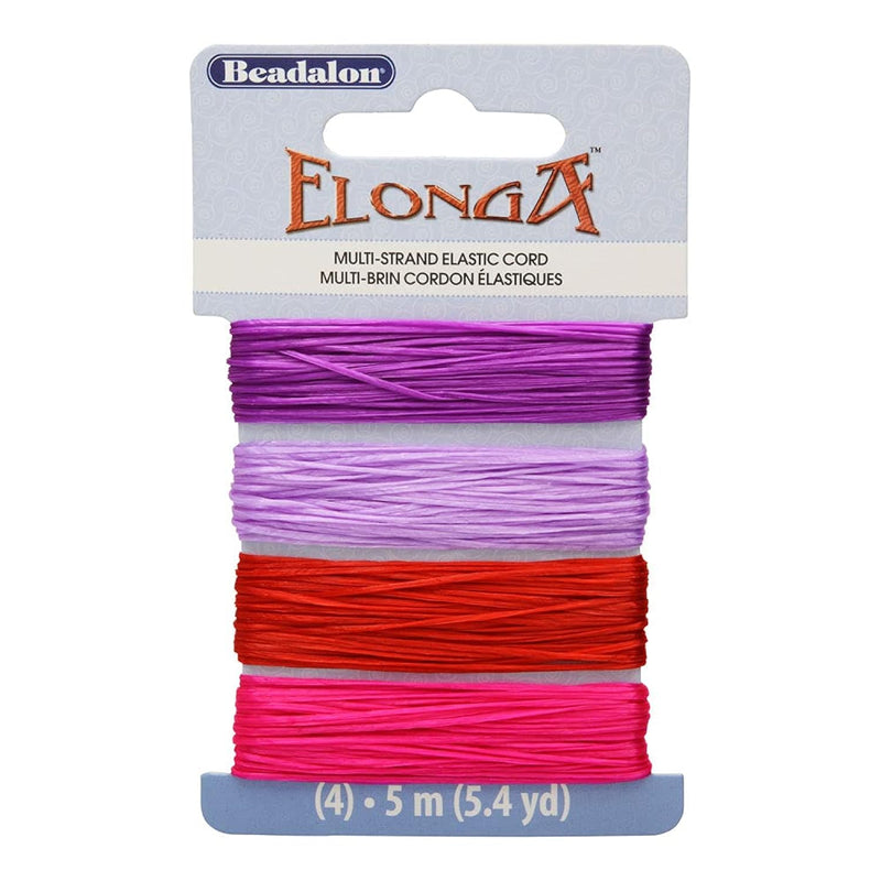 Elonga Stretch Material, Lilac, Purple, Red, Pink