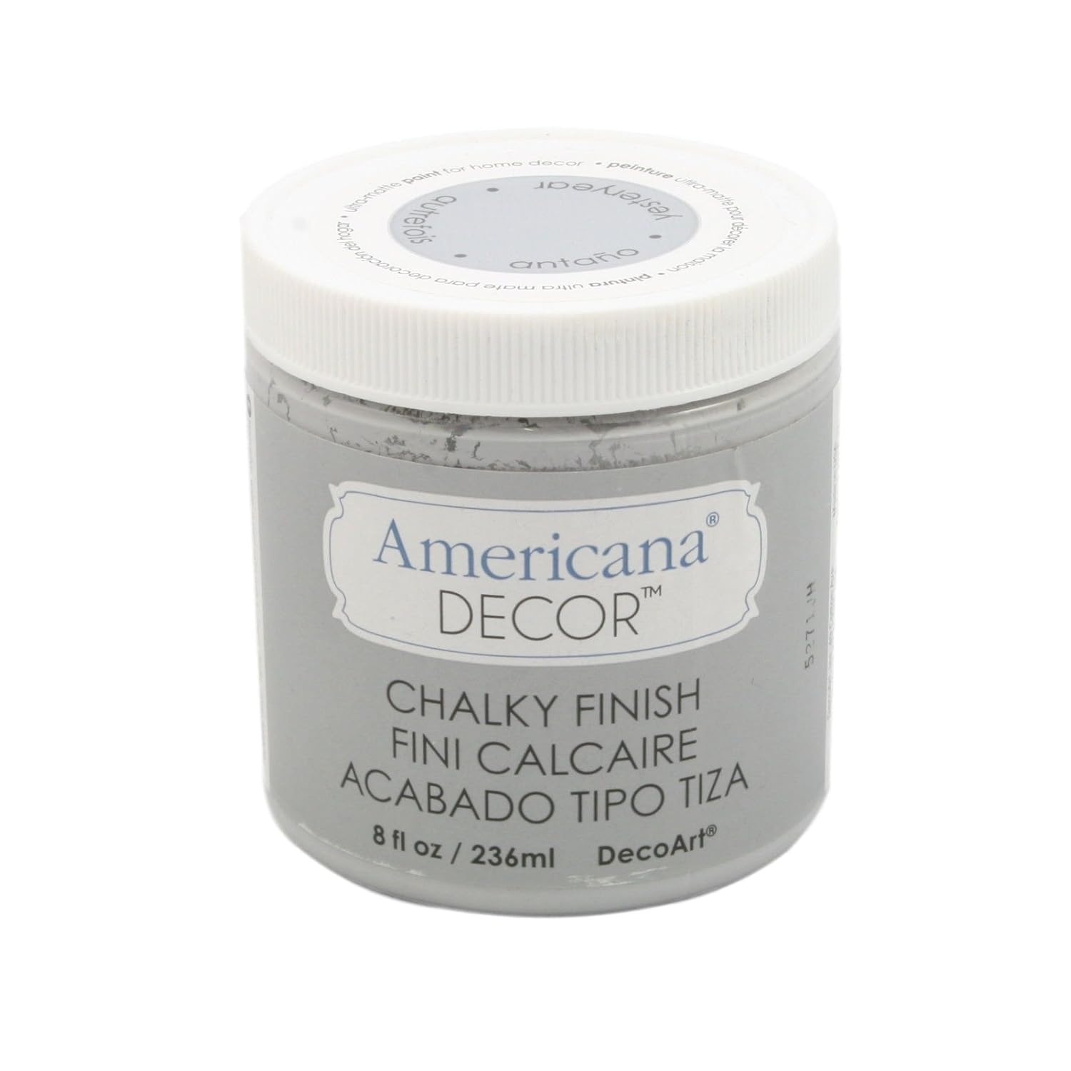DecoArt ADC-27 Americana Chalky Finish Paint, 8-Ounce, Yesteryear