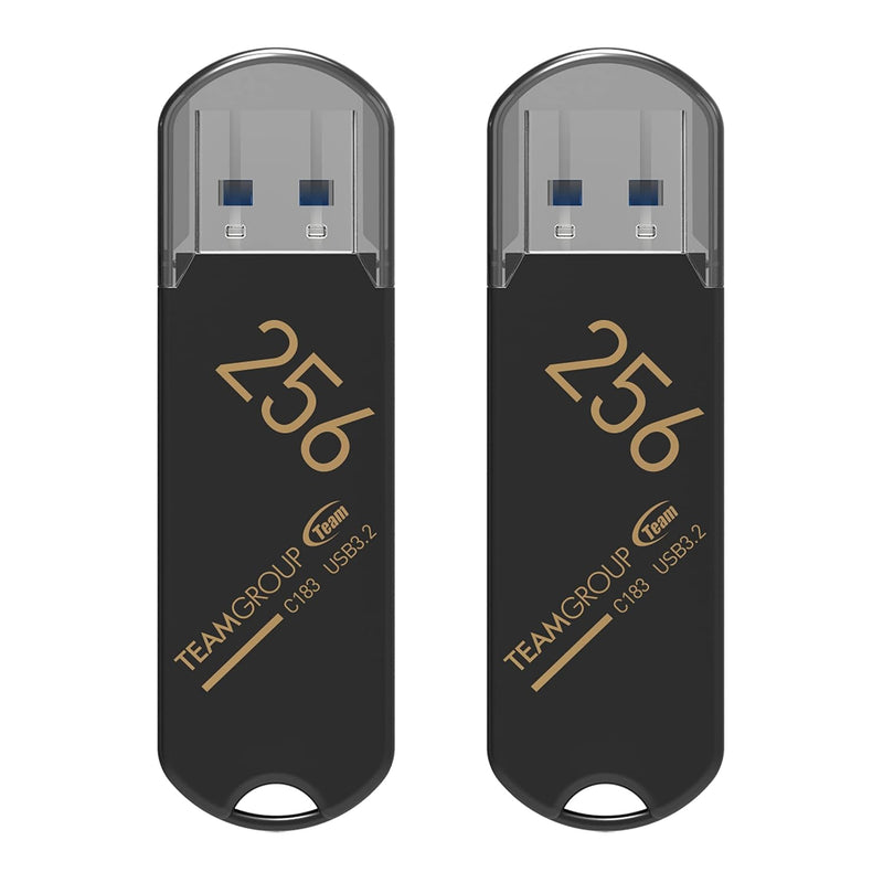 C183 256Gb 2 Pack Usb 3.2 Gen 1 (Usb 3.1/3.0) Usb Flash Thumb Drive, External