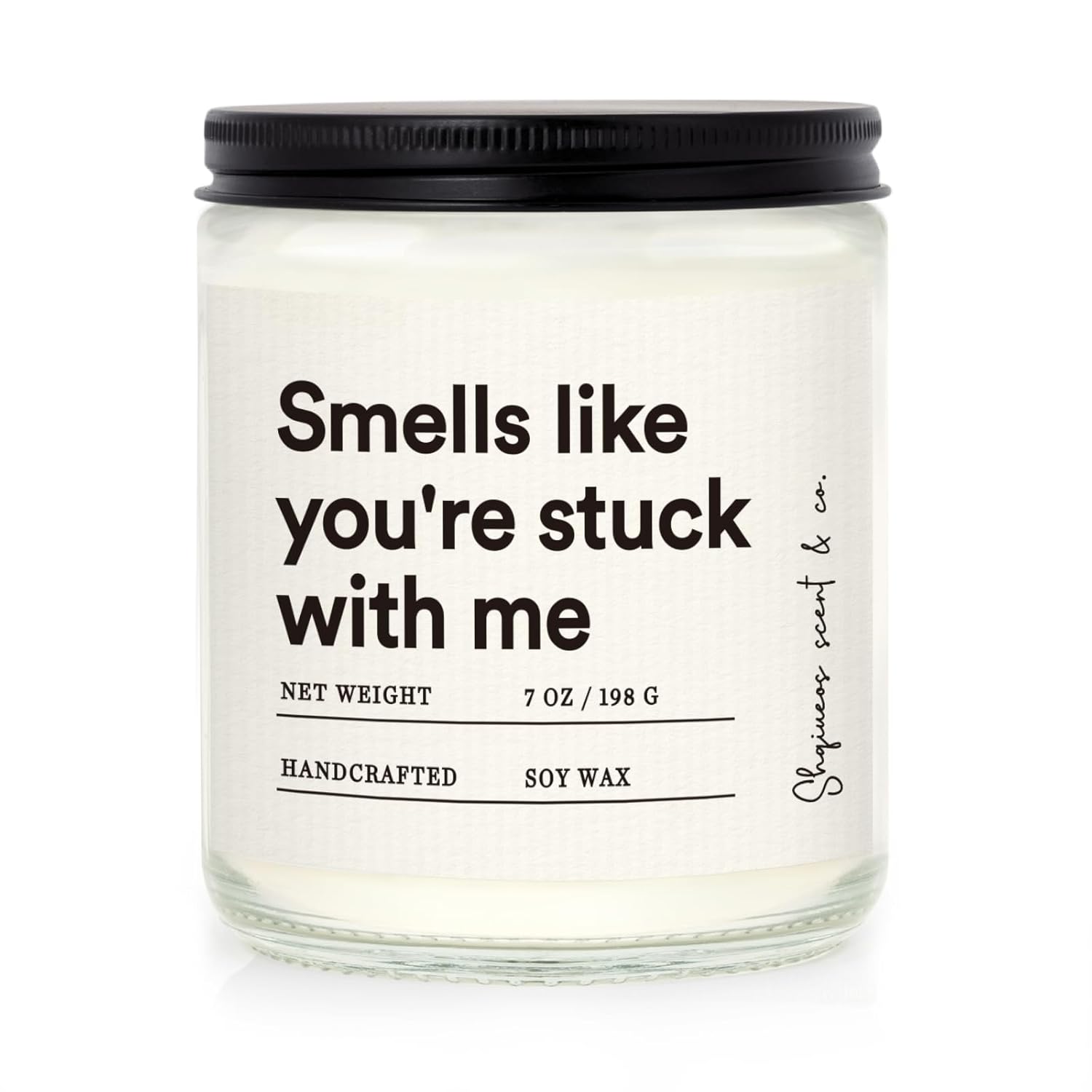Funny Anniversary Candle Gifts For Boyfriend Girlfriend, Valentines Day Gifts For Her Him, Best Friend Friendship Birthday Gift For Women, Bestie, Christmas Gift, Lavender Scented 7Oz
