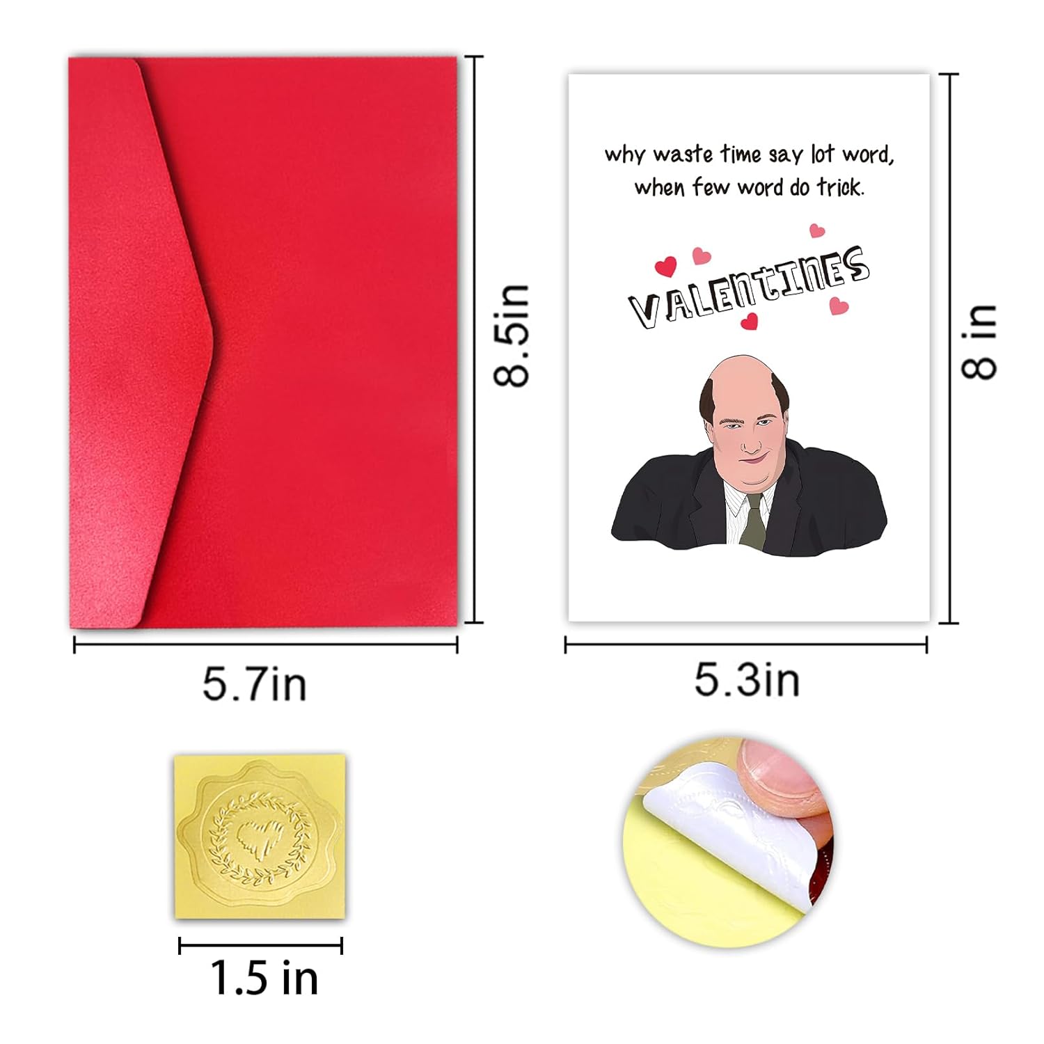Funny Valentines Day Card For Boyfriend Or Girlfriend, Will You Be My Valentine Gift For Men Women Husband Wife, Rhetorical Question Love Card