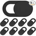 9-Pack Ultra Thin Webcam Covers, Slide Blocker for Laptop, Phone, MacBook