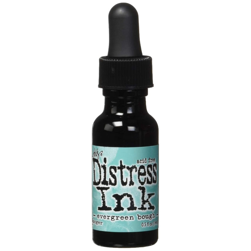 Tim Holtz Distress Ink Reinker .5 Ounce - Limited Edition-Evergreen Bough