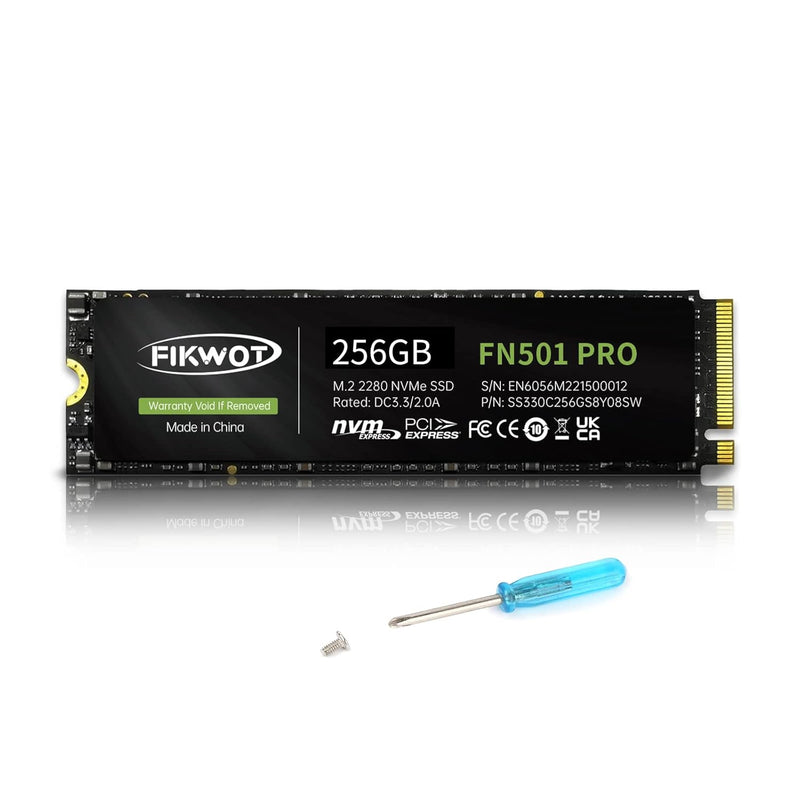 Fn501 Pro Nvme Ssd - M.2 2280 Pcie Gen3 X4 Internal Solid State Drive With Gra