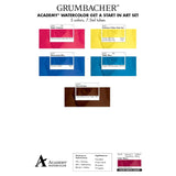 Grumbacher Academy Watercolor Get a Start in Art Set, Includes Watercolor Paper, Mixing Guide, Brush, Palette, Kneaded Eraser and More (AWSTARTSET)