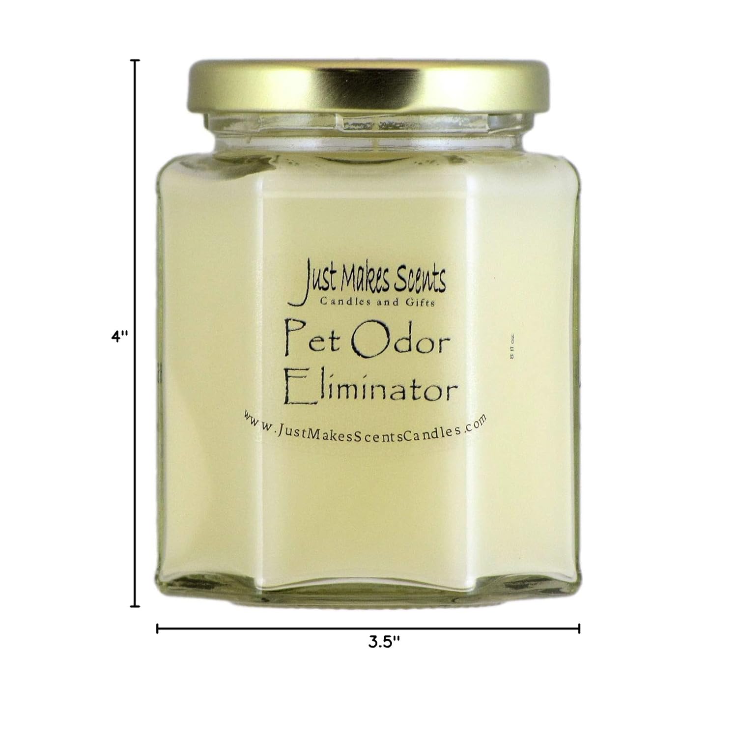 Pet Odor Eliminator Candle - Odor Eliminating Candles For Home - Neutralizes Cigarette, Food, And Pet Smells | Natural Soy Wax Candle, Hand Poured In The Usa