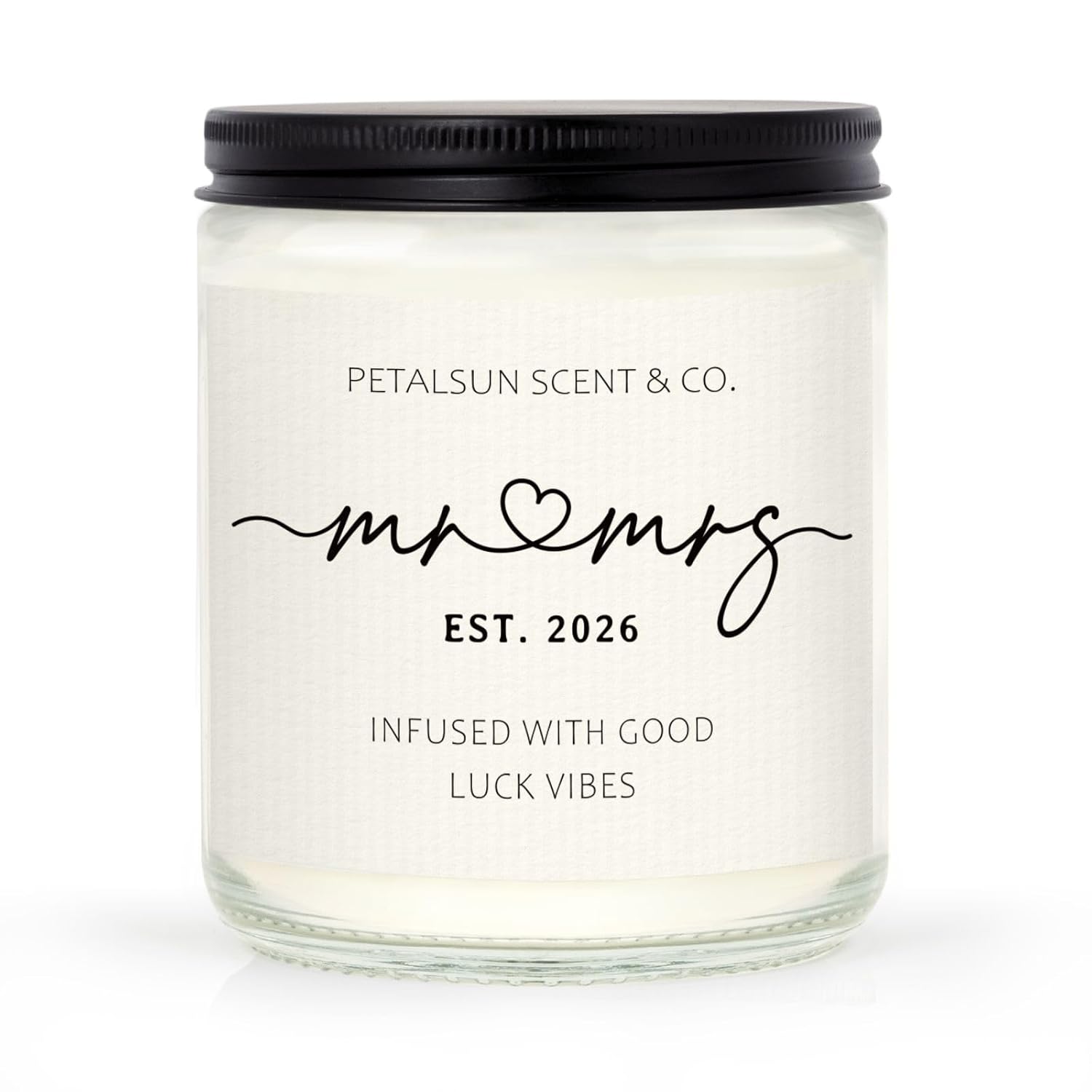 Wedding Gifts For Couples 2026, Mr And Mrs Candle, Bridal Shower, Wedding Shower Gifts For Bride And Groom, Lavender Scented Soy Wax Candle