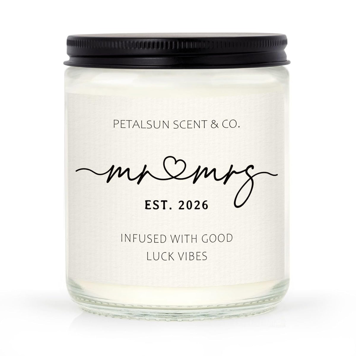 Wedding Gifts For Couples 2026, Mr And Mrs Candle, Bridal Shower, Wedding Shower Gifts For Bride And Groom, Lavender Scented Soy Wax Candle