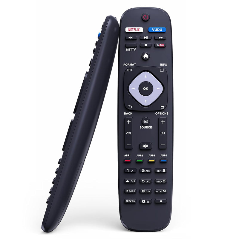 New Universal Replaced Remote Fit For Philips Smart Tv Nh500U Nh500Uw Nh503Up