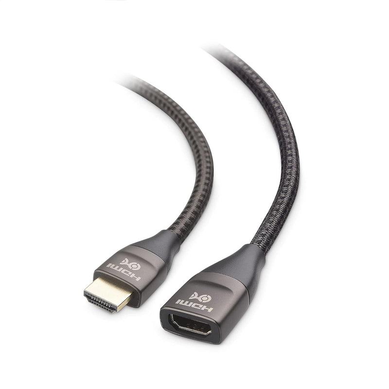 Cable Matters 48Gbps Ultra HD 8K HDMI Extension Cable 3.3 ft / 1m (HDMI Male t