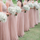 20.5 Inch Artificial Real Touch Baby Breath Flowers 12 Pcs Fake Gypsophila Flowers Bouquets For Wedding Party Floral Arrangement,White